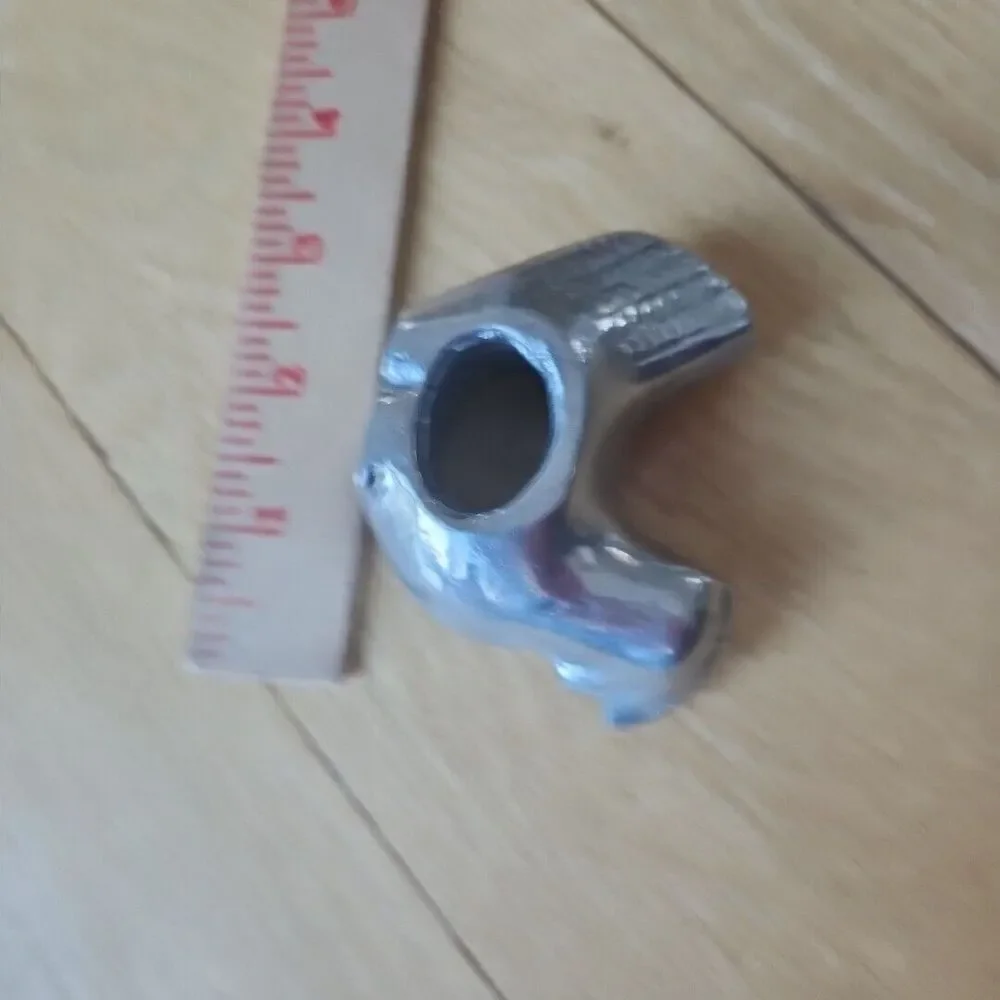 Vintage‎ Pewter Napkin Rings  Farmhouse Animal Set Of 2- Rabbit & Chicken